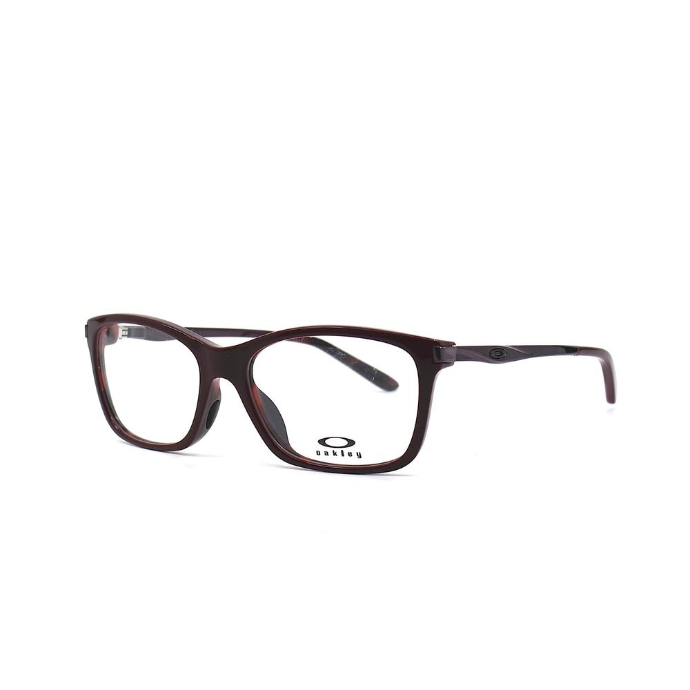 100% AUTHENTIC OAKLEY OX1127-0352 WOMEN'S EYEGLASSES – BURGUNDY FRAME – NEW - Picture 3 of 10